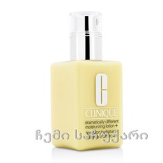 Clinique Dramatically Different Moisturizing Lotion Very Dry Skin to Combination Skin 125ml / სახის დამატენიანებელი ლოსიონი, მშრალი და ძალიან მშრალი კანისთვის 125მლ